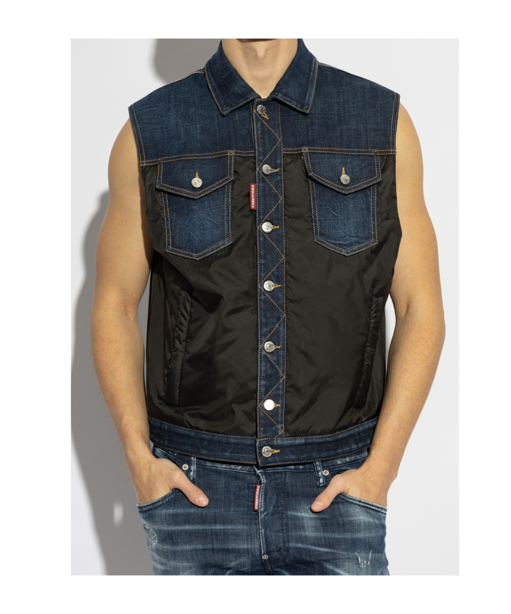 DSQUARED2 LOGO-TAG GILET