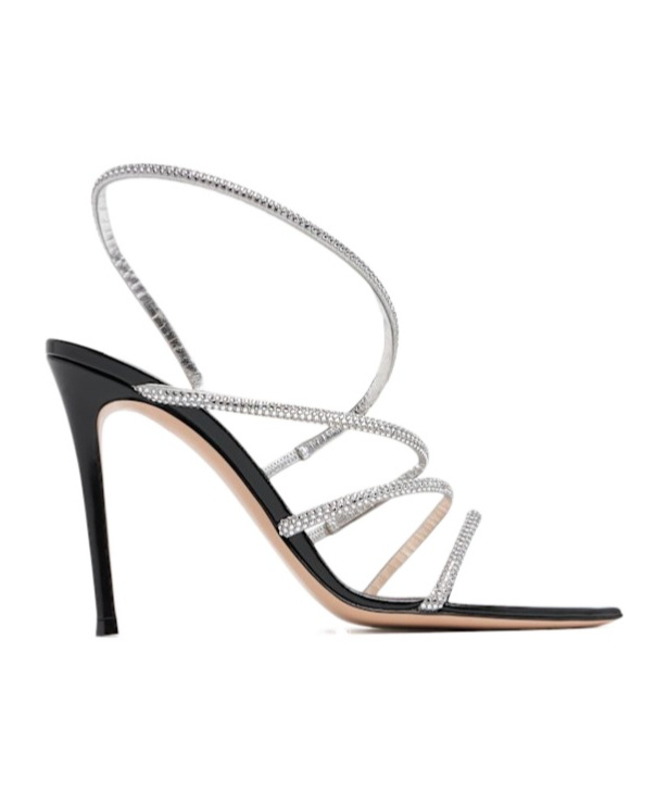 Gianvito Rossi Crystal Ettie 105 Heeled Sandals