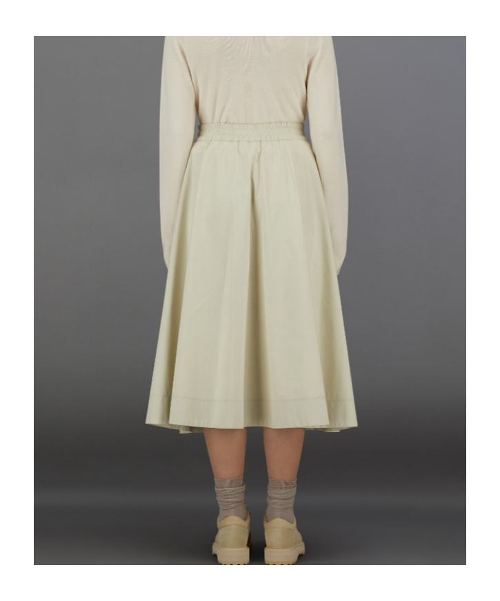 Herno 2-layered Skirt In Brown