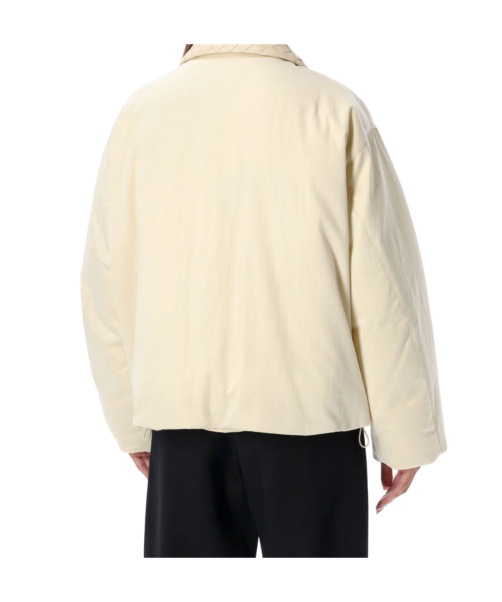 Bottega Veneta Long-sleeved Cotton Clothes In Nude