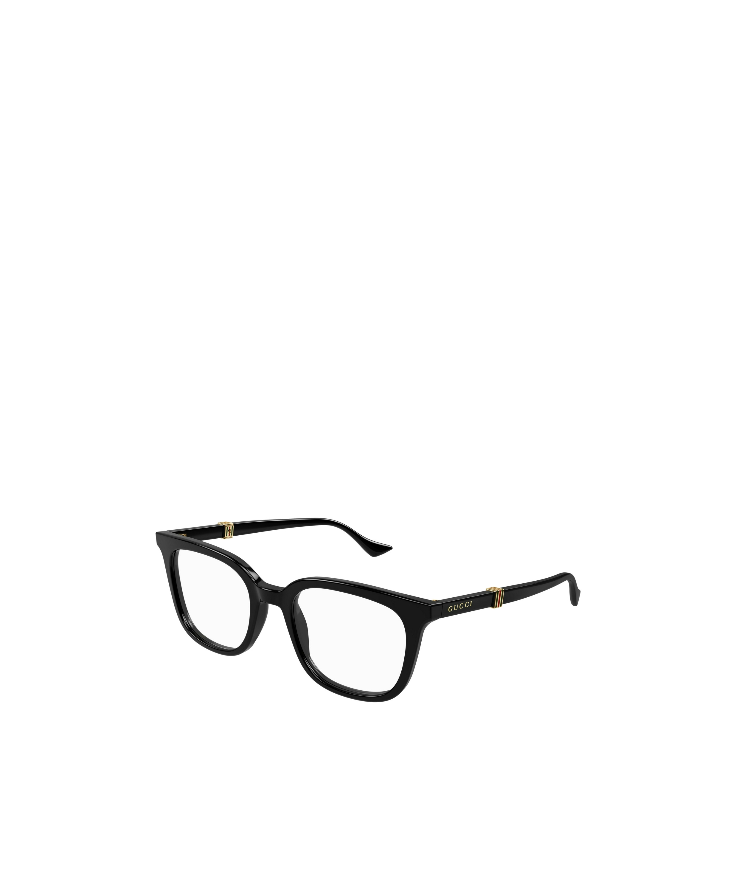 Gucci Eyewear Square Frame Glasses In Black