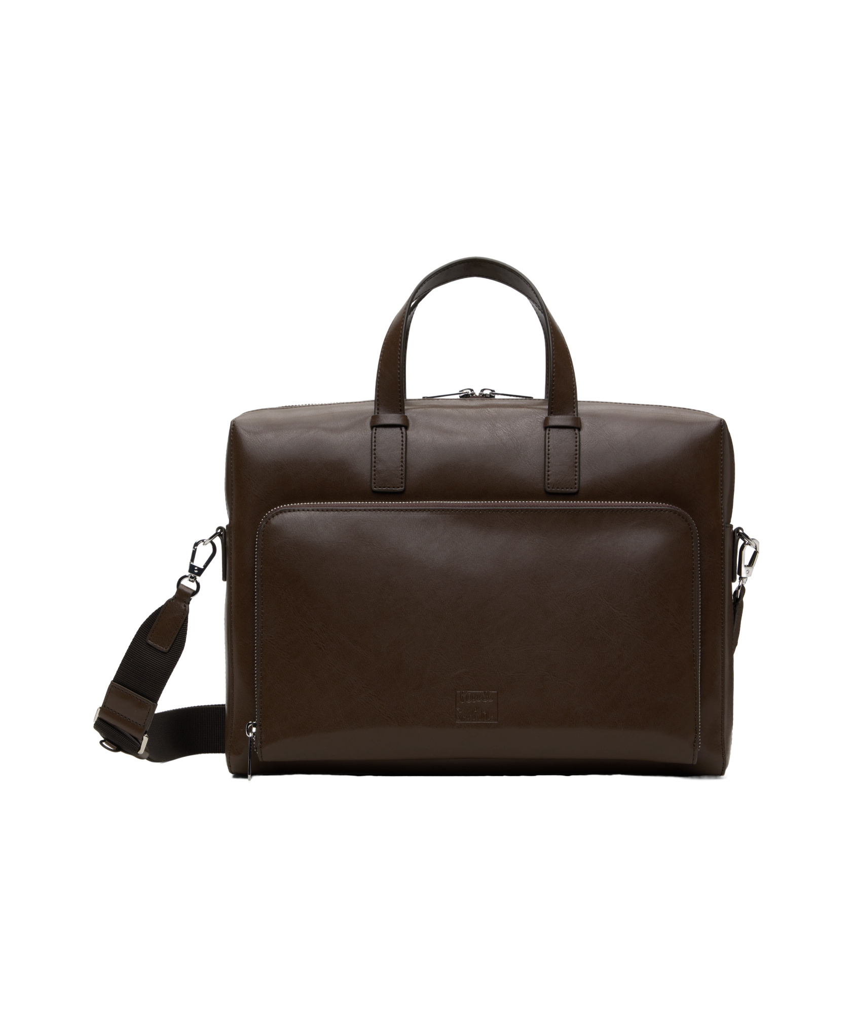 Paul Smith Zipper Crossbody Bag In Brown