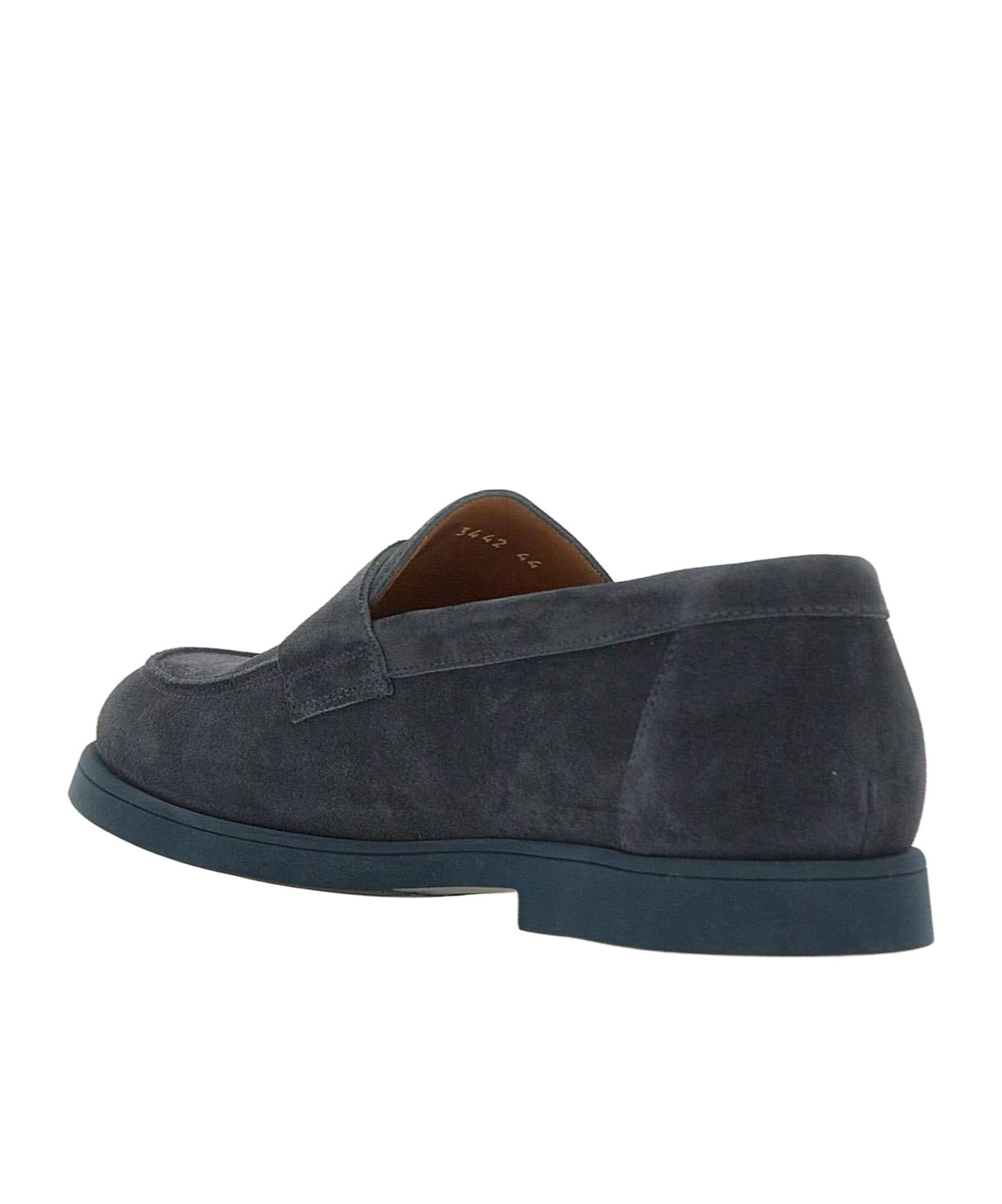 Doucal's 'standford' Black Slip-on Loafers In Black