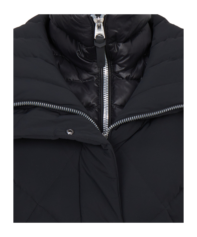 Mackage Long-sleeved Down Jacket In Black
