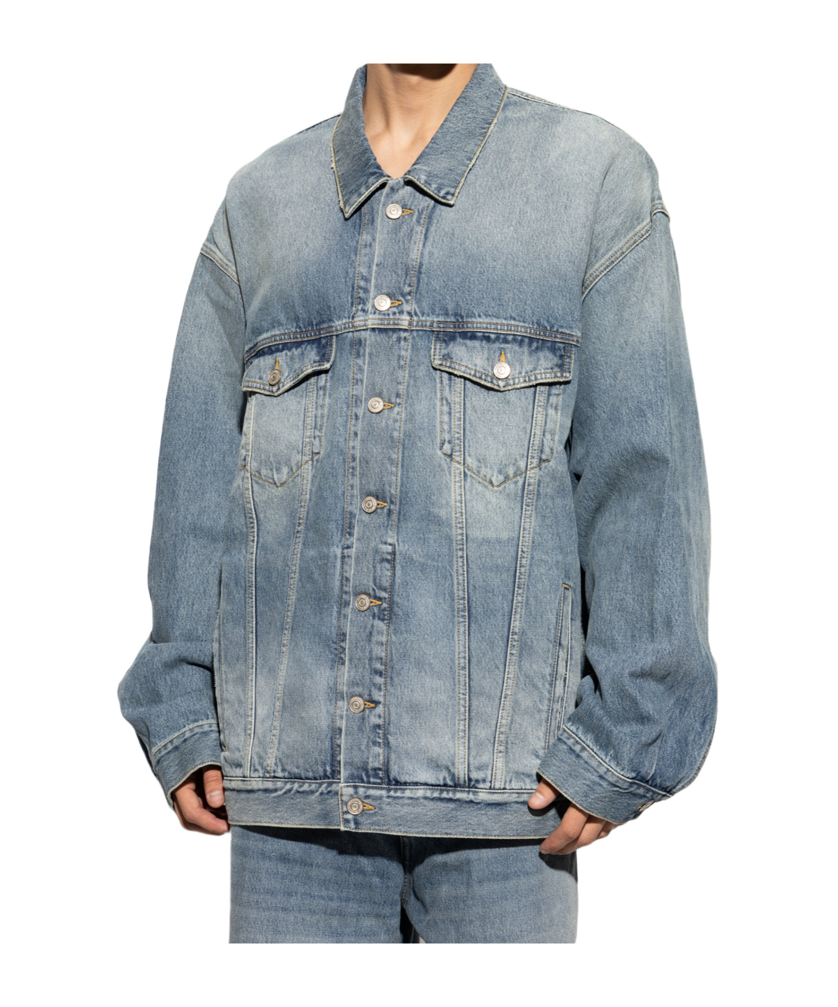BALENCIAGA BALENCIAGA OVERSIZED DENIM JACKET