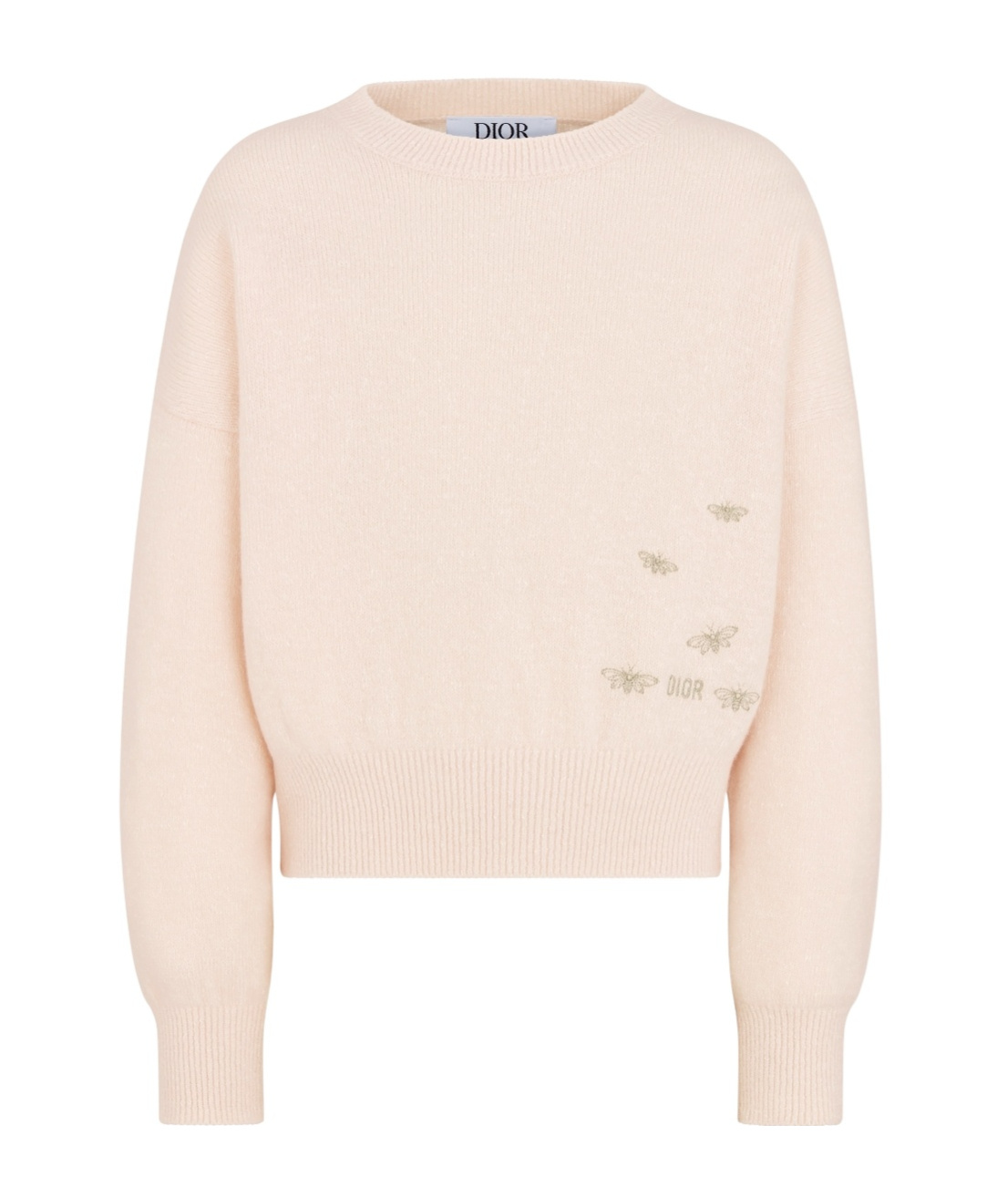 Dior Long-sleeved Sweater In Pink