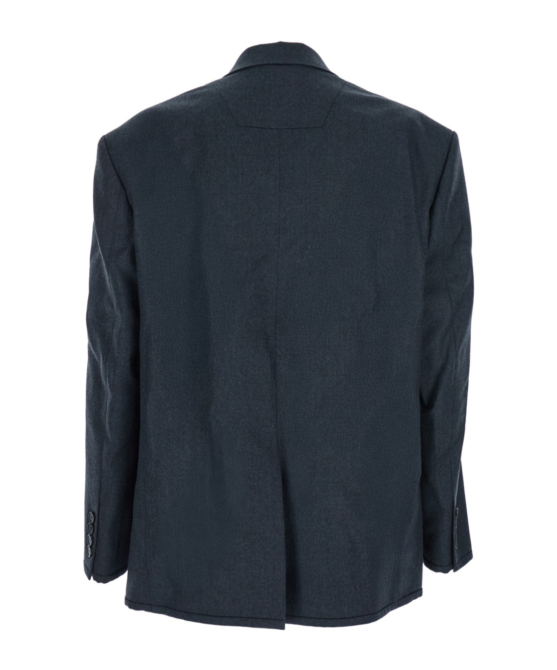 Juunj Double-breasted Wool Blazer In Black