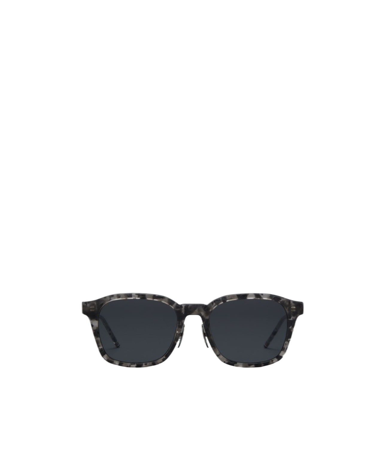 Thom Browne Rectangular Sunglasses In Black