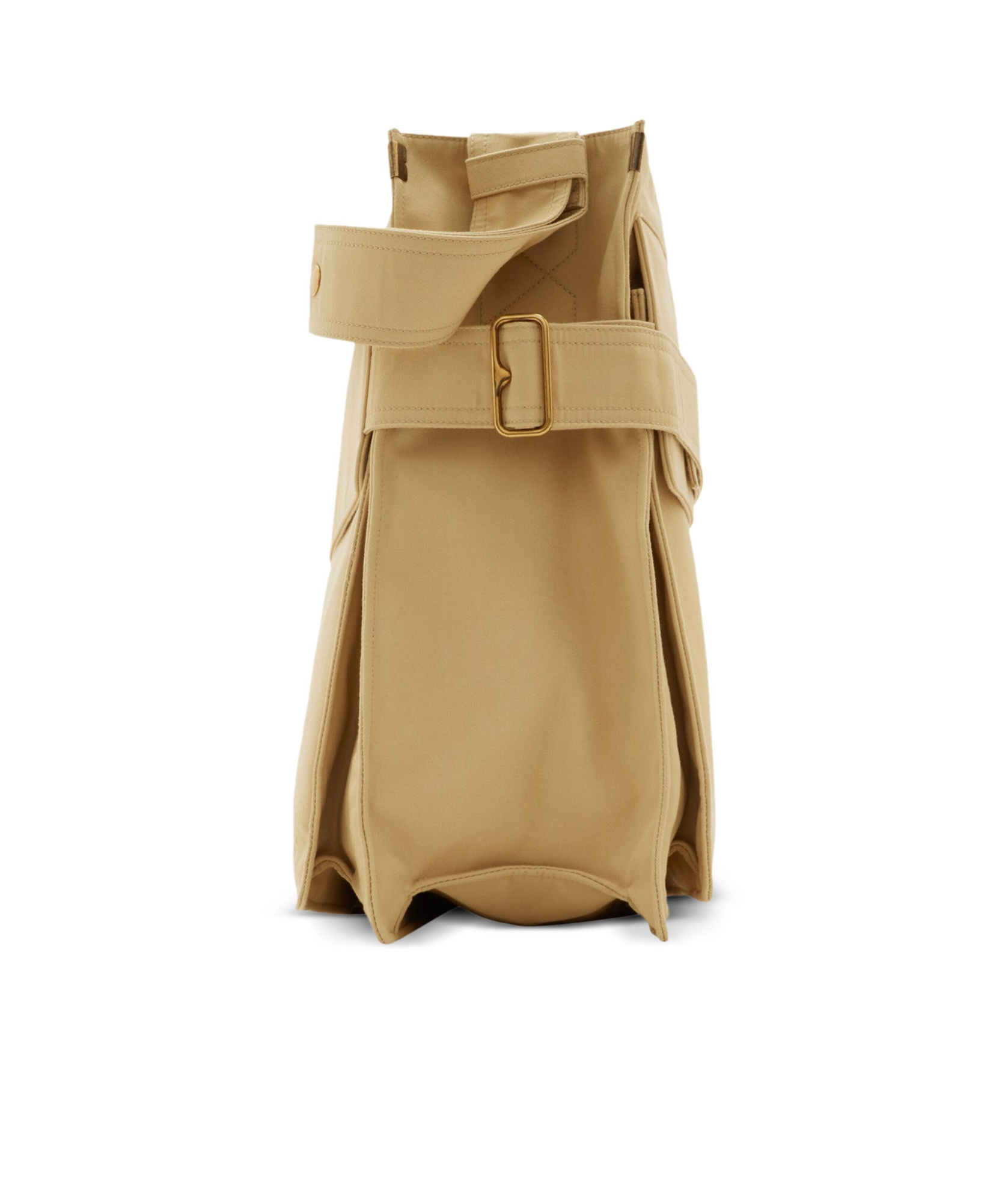Burberry Medium Trench Tote Bag In Nude