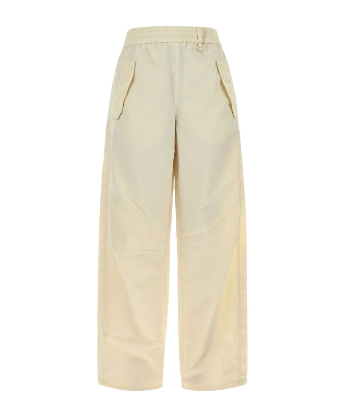 Herno Pantalone In Nylon Avorio  Donna In Neutral