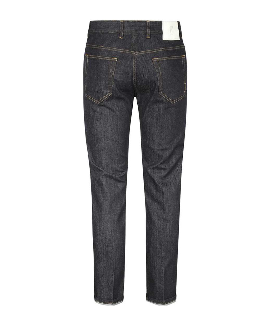 Pt Torino Logo Jeans In Black