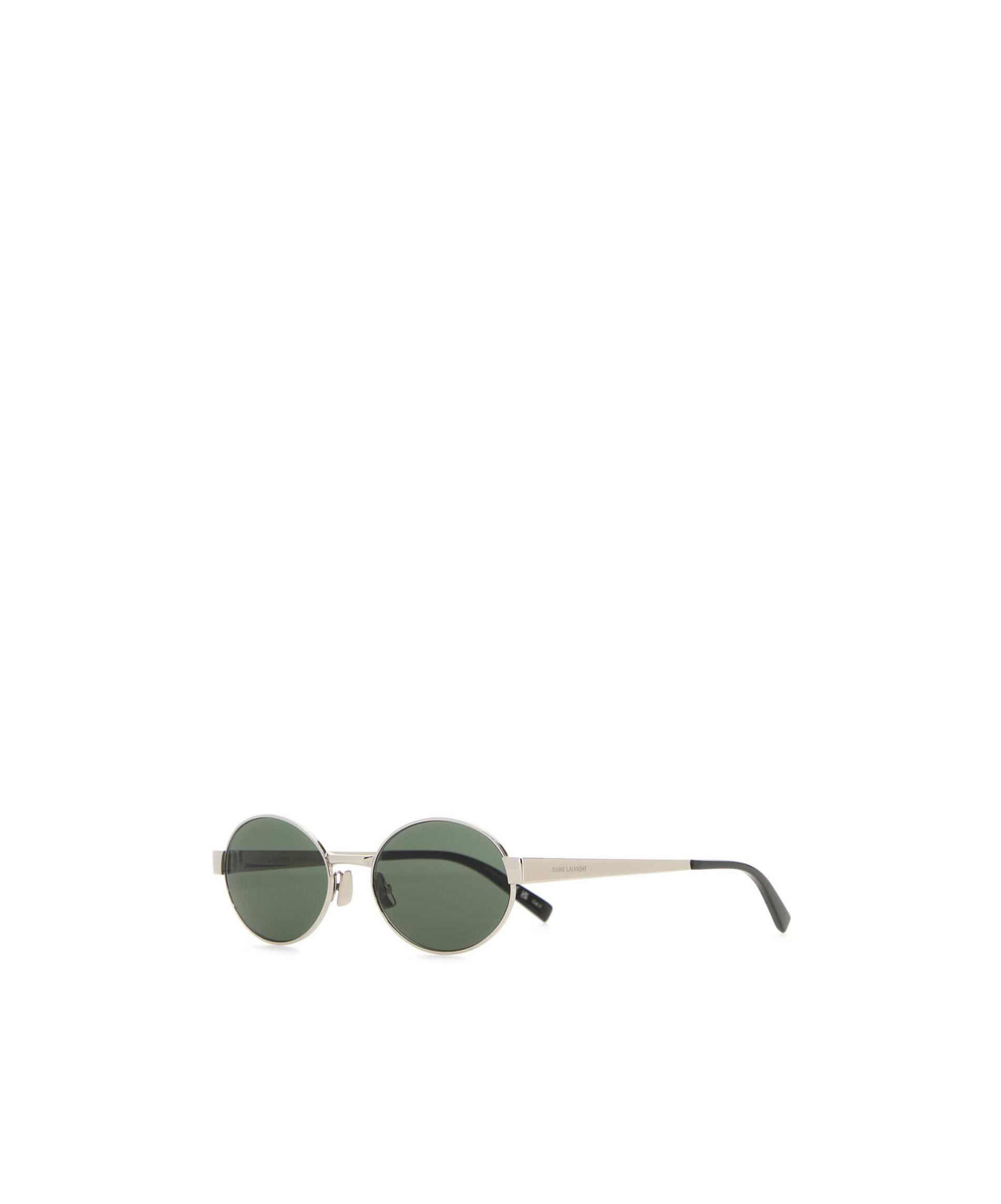 Saint Laurent Sl 692 Round-frame Sunglasses In Green