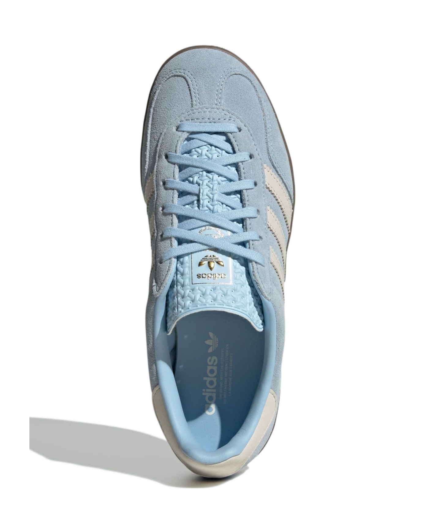 Adidas Originals Handball Spezial Sneakers In Cyan Suede In Blue