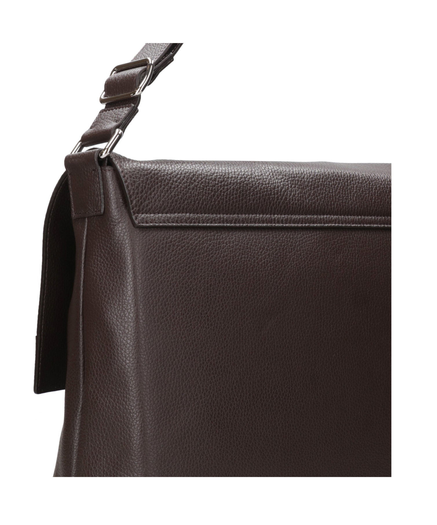 Orciani Flip Shoulder Bag In Black