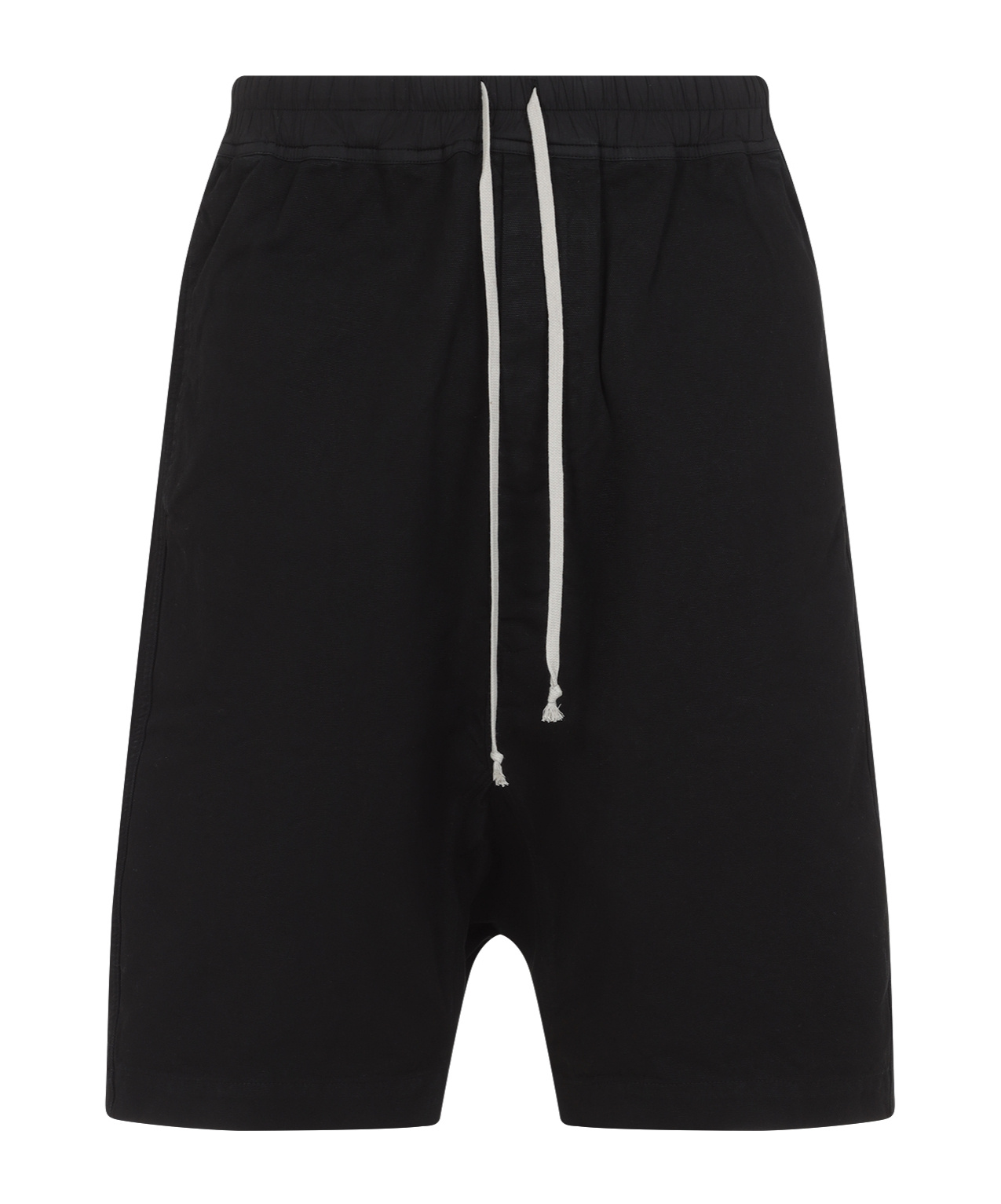 Shop Rick Owens Drkshdw Drawstring Pods Shorts In Black