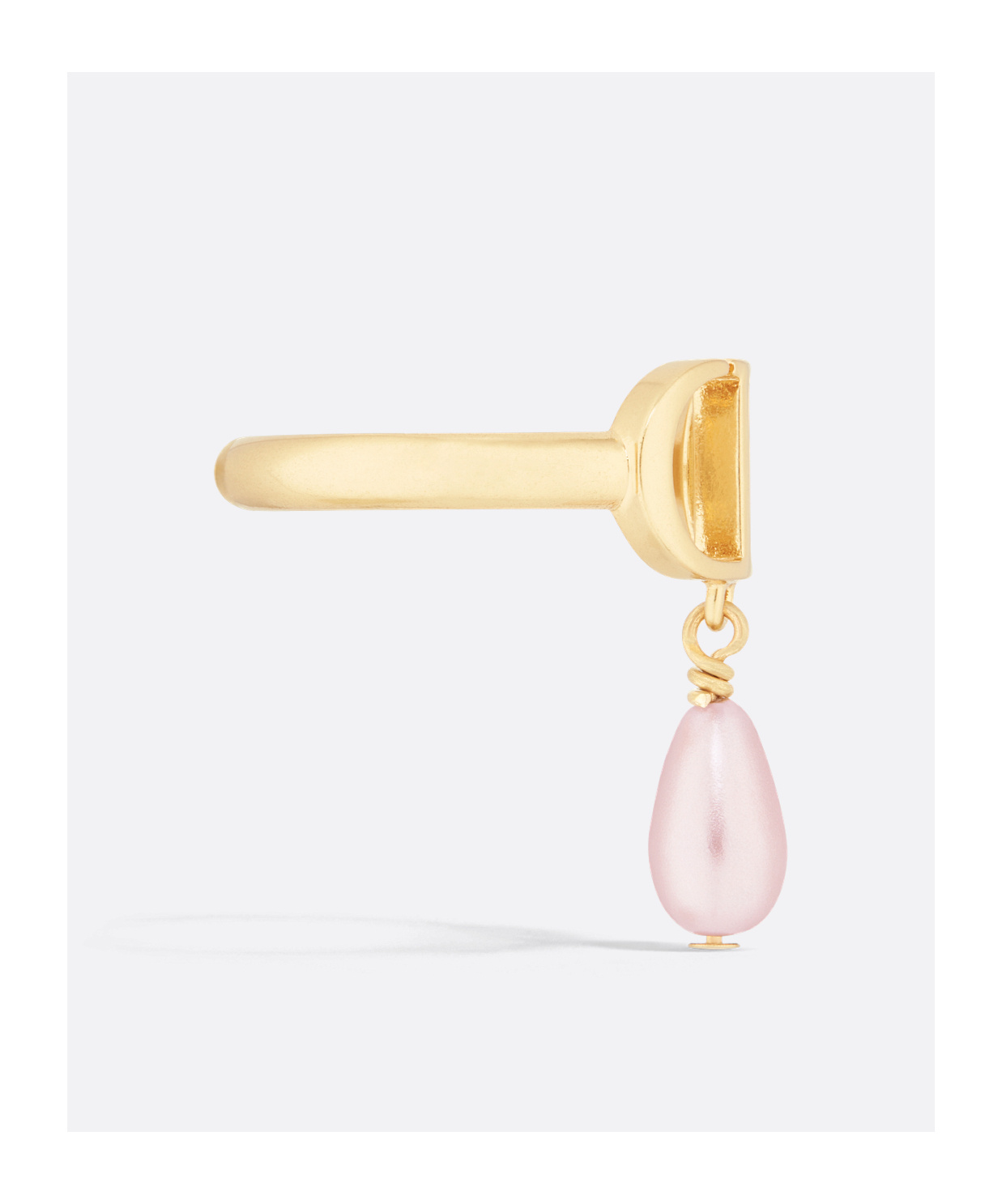 Dior Petit Cd Ring In Yellow