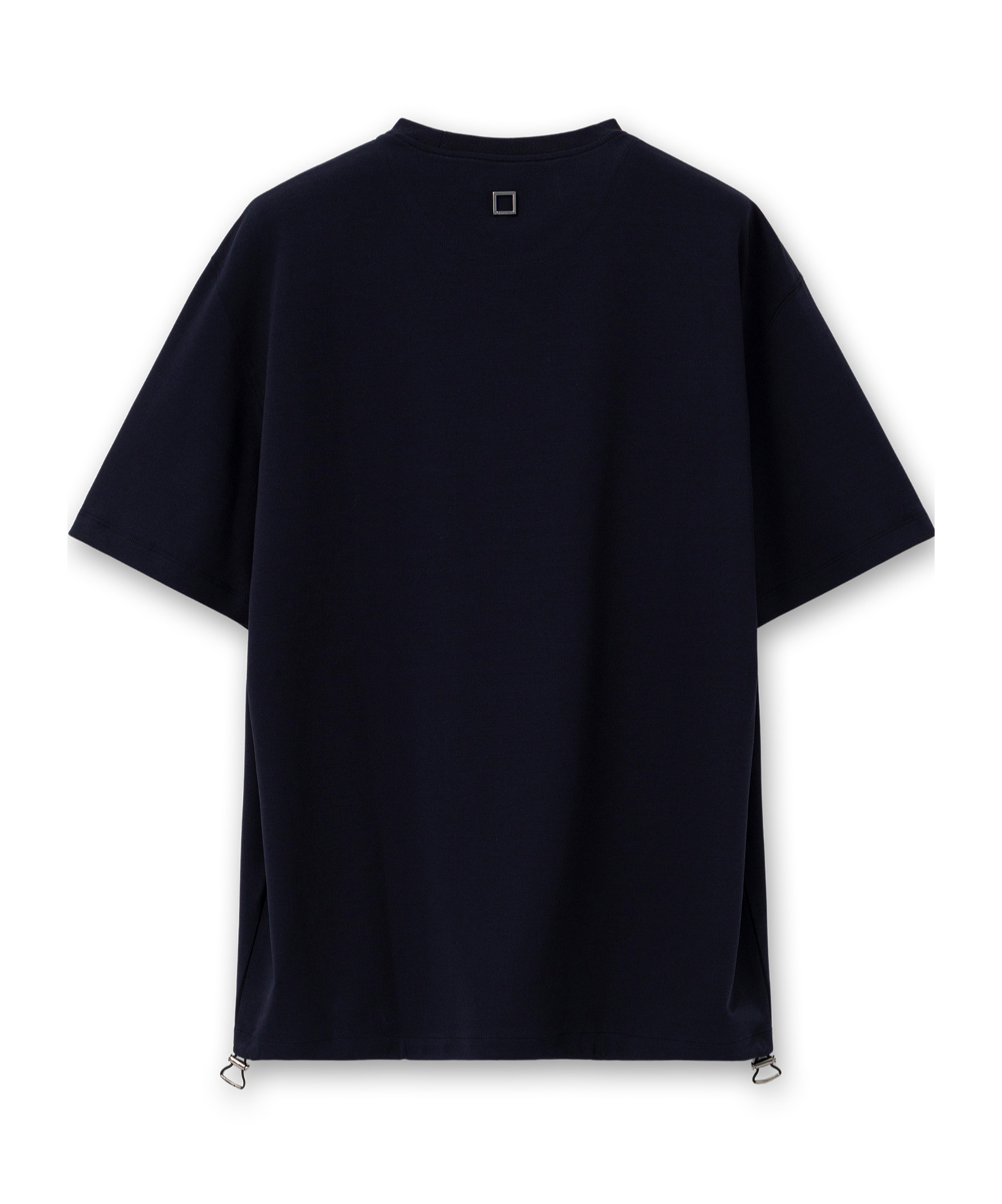 Wooyoungmi Logo Patch T-shirt In Black