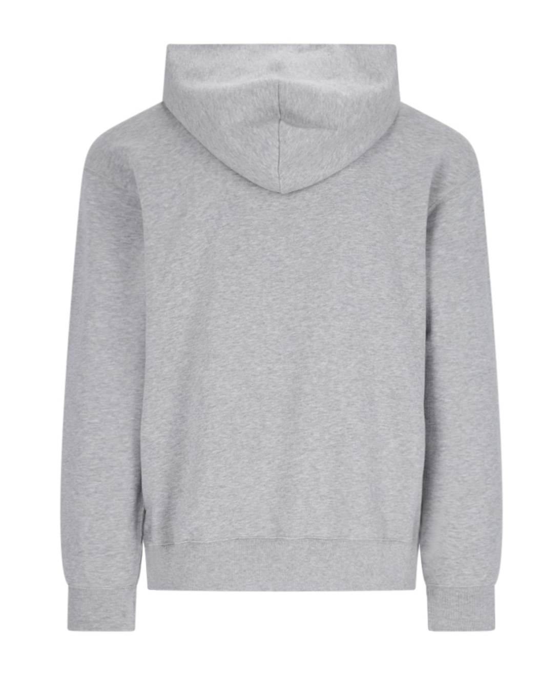 Gucci Cotton Jersey Hooded Sweatshirt In Gray