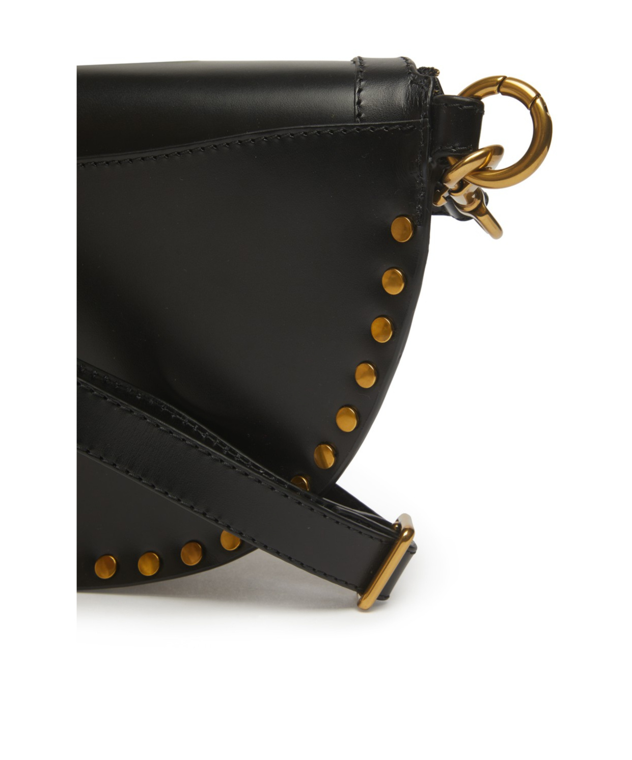 Shop Isabel Marant Medium Flip Shoulder Bag In Black