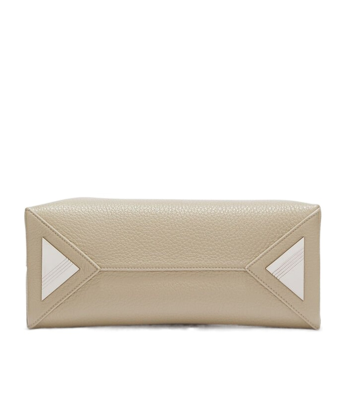 Attico ''day Off'' Sand Shoulder Bag In Nude