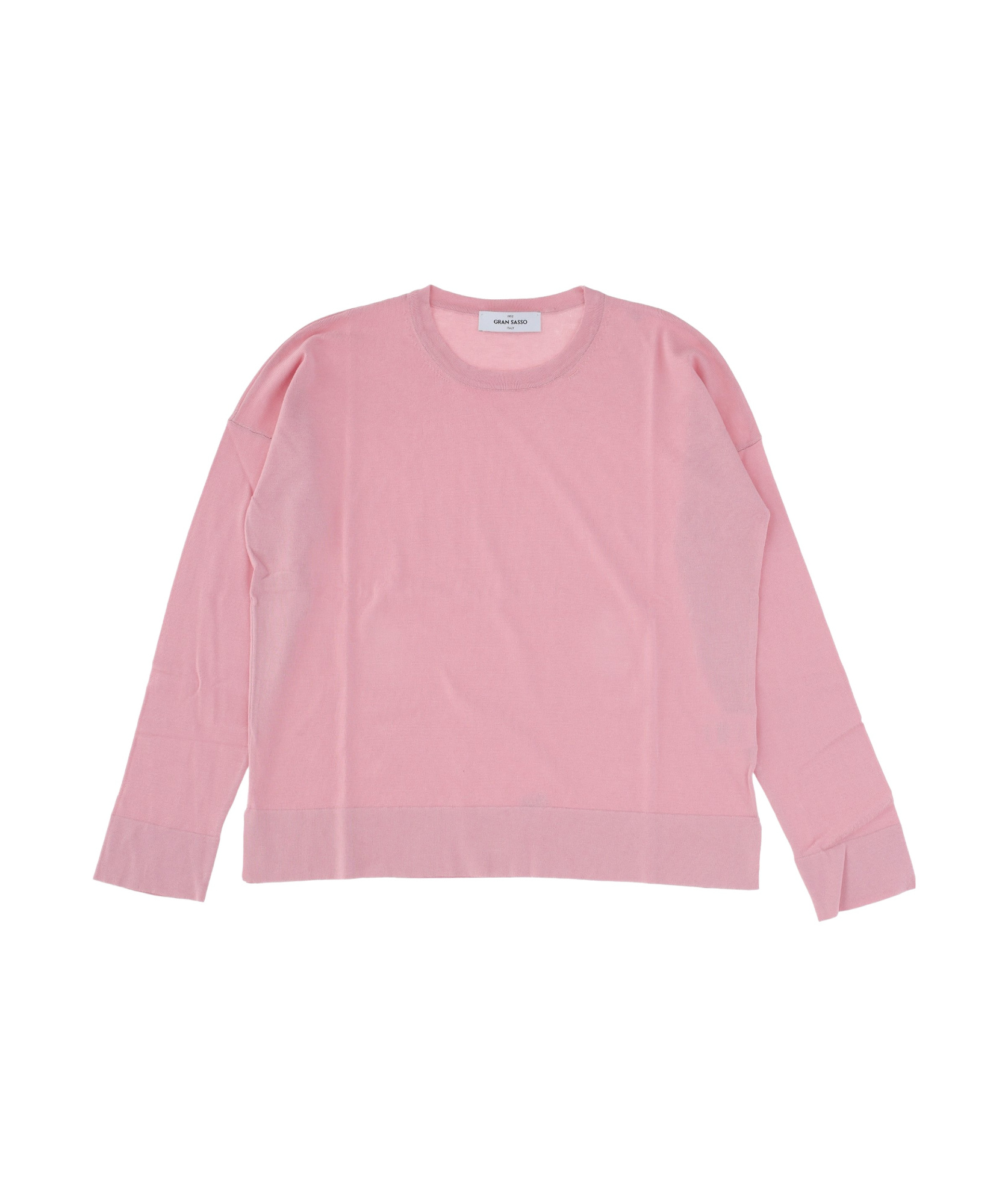 Gran Sasso Long-sleeved Sweater In Pink