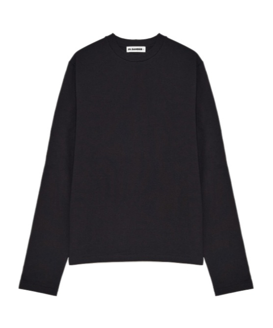 Jil Sander Crew Neck T-shirt In Blue