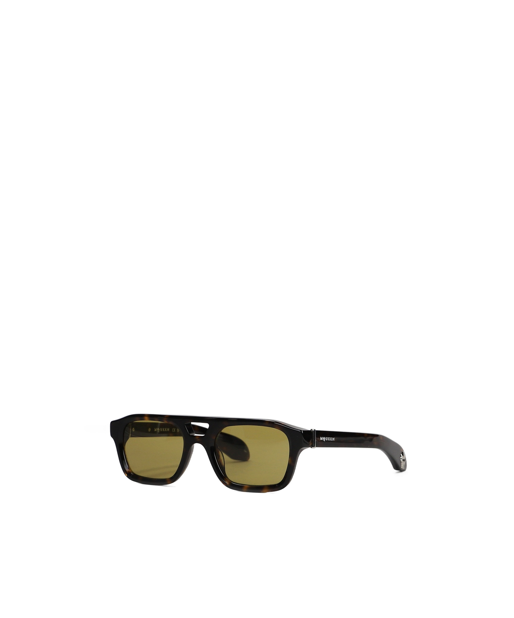 Alexander Mcqueen T-bar Sunglasses In Nude