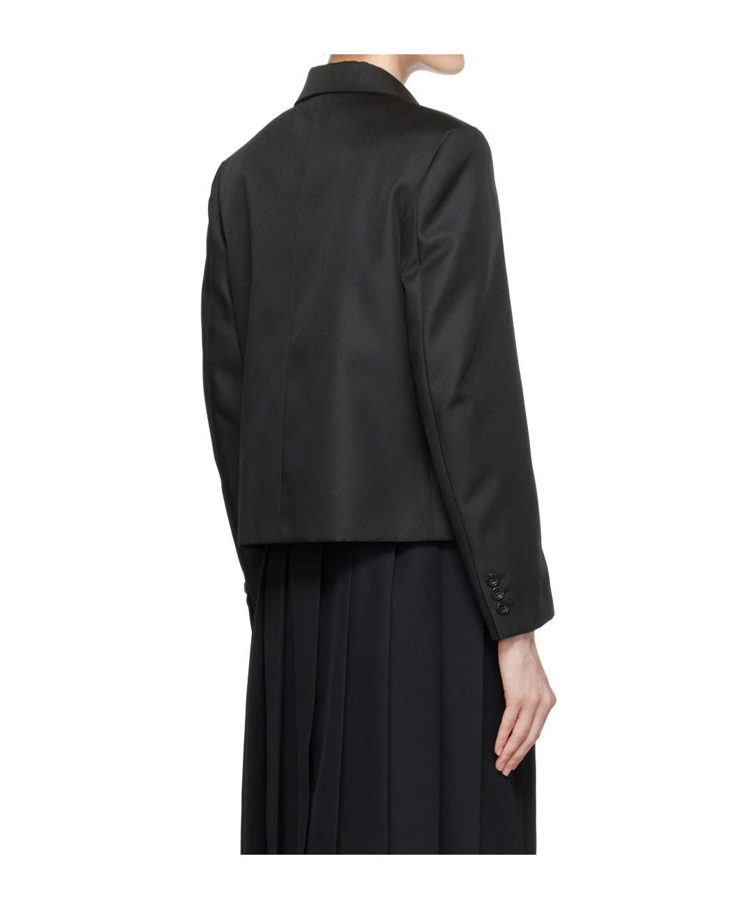 COMME DES GARÇONS NOTCHED LAPEL BLAZER 