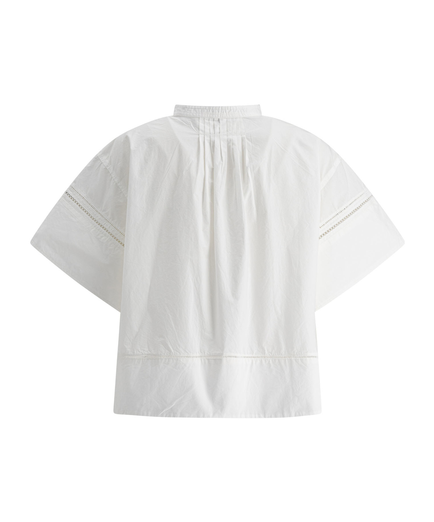 Soeur Cotton Blouse With Wide Slevees