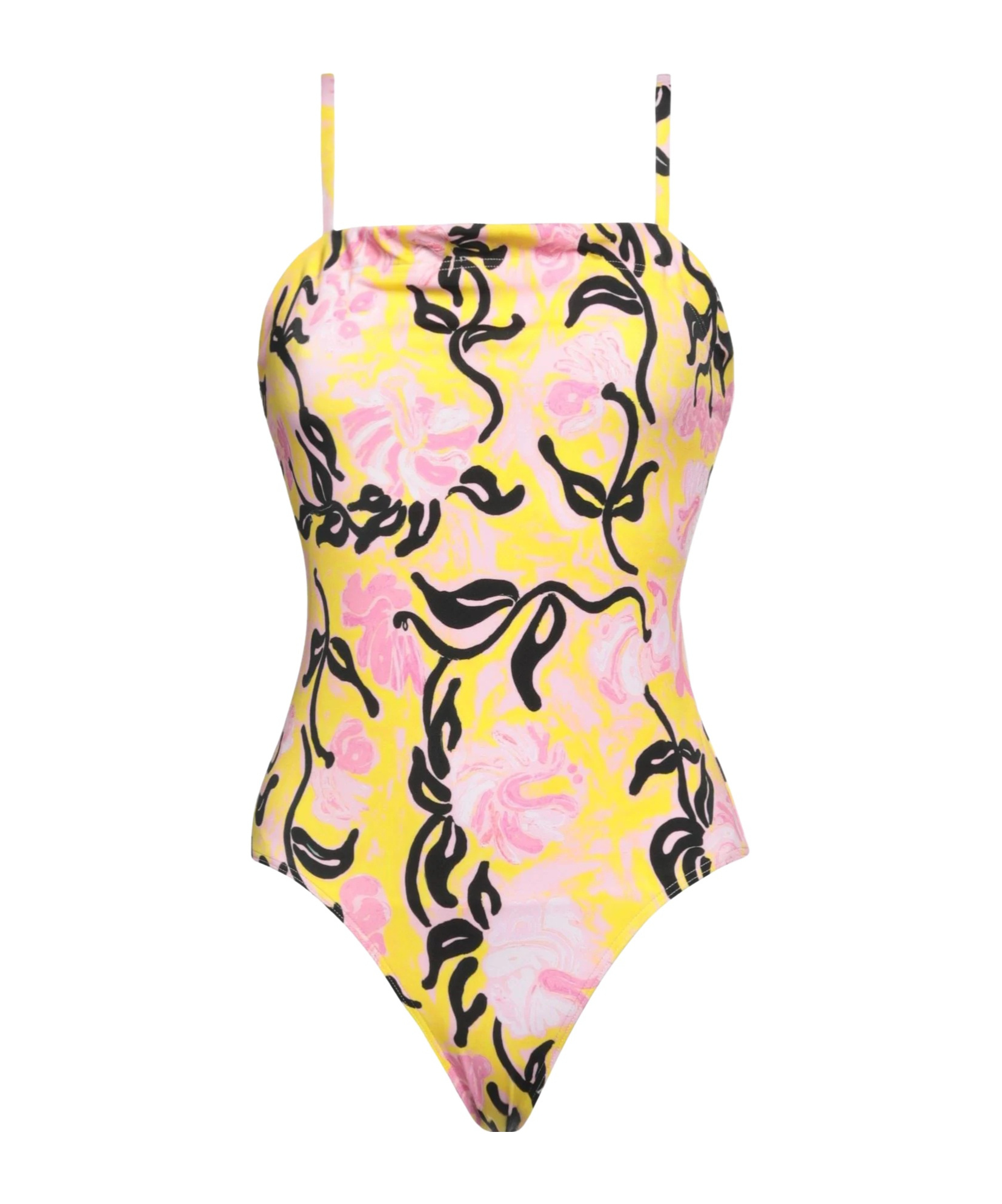 Marni Sleeveless Floral Dress In Multicolor