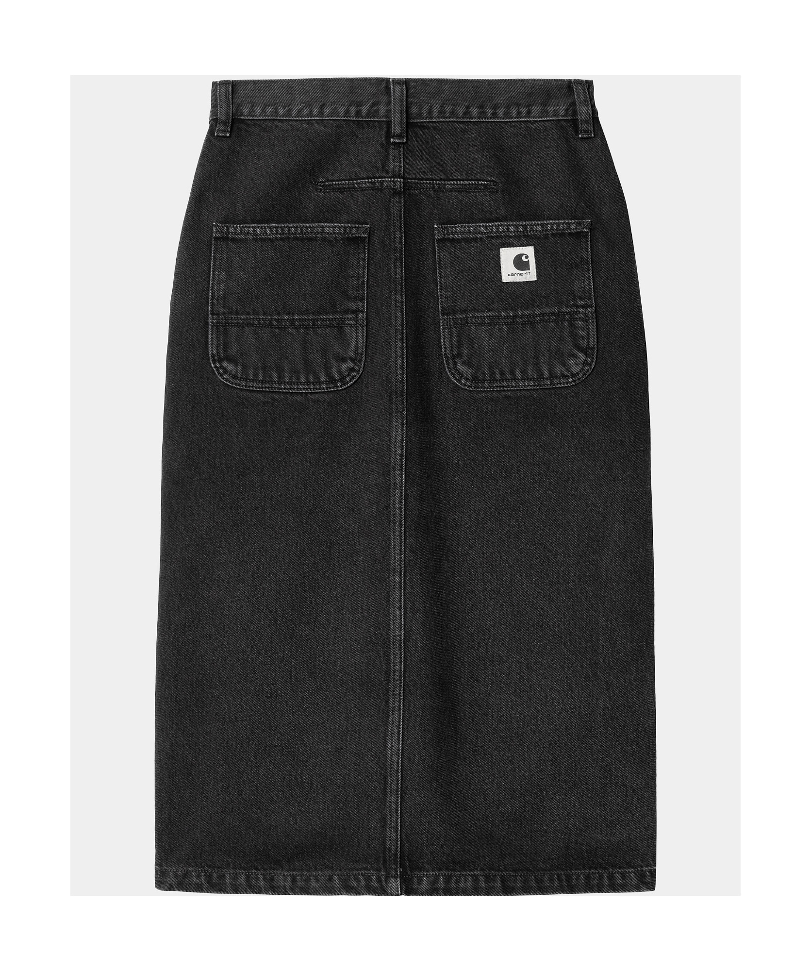 Carhartt Colby Denim Skirt In Black
