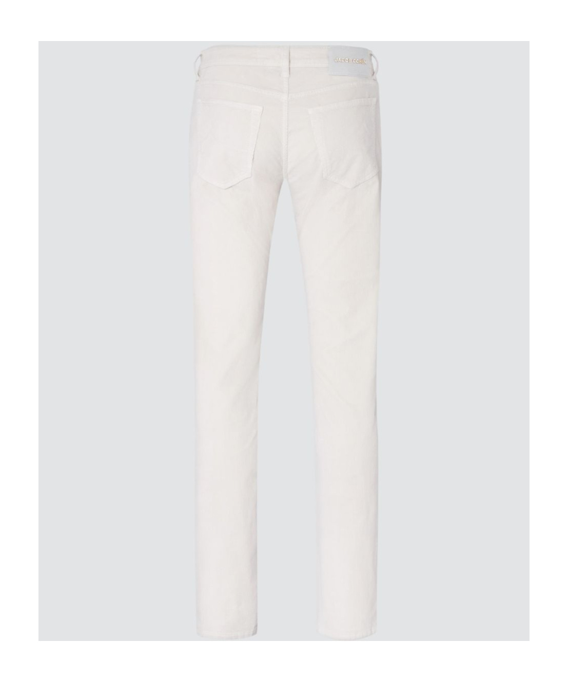 Jacob Cohen Corduroy Straight-leg Jeans In White