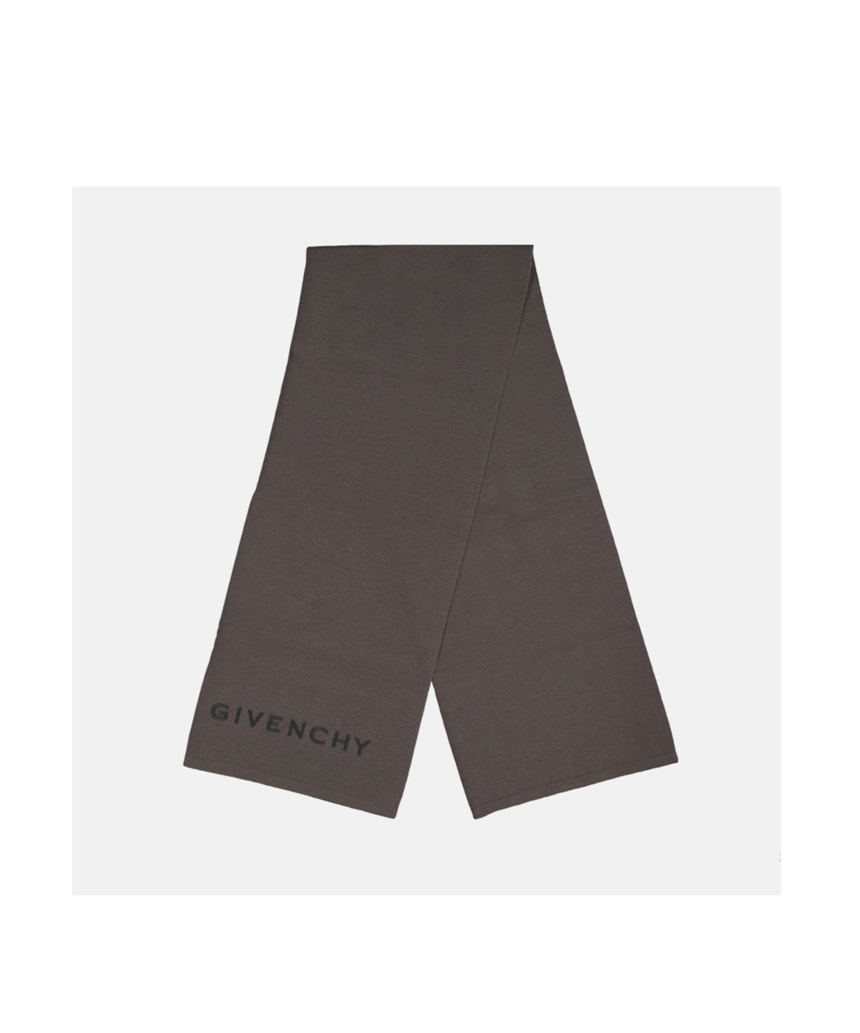 Givenchy Logo Scarf In Black