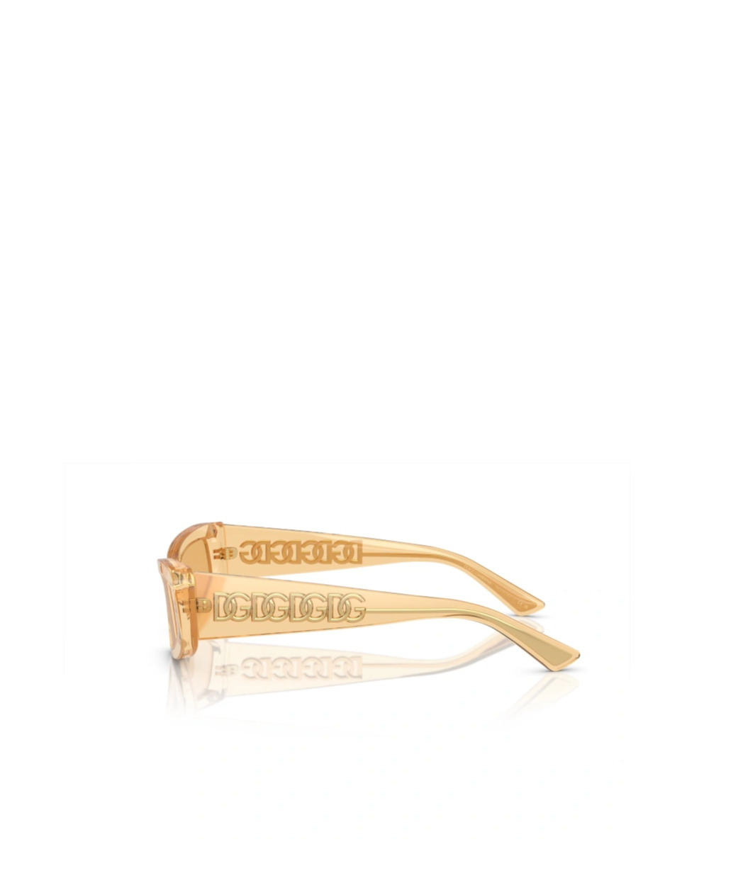 Dolce & Gabbana Dolce Gabbana Eyewear Rectangular Frame Sunglasses In Yellow