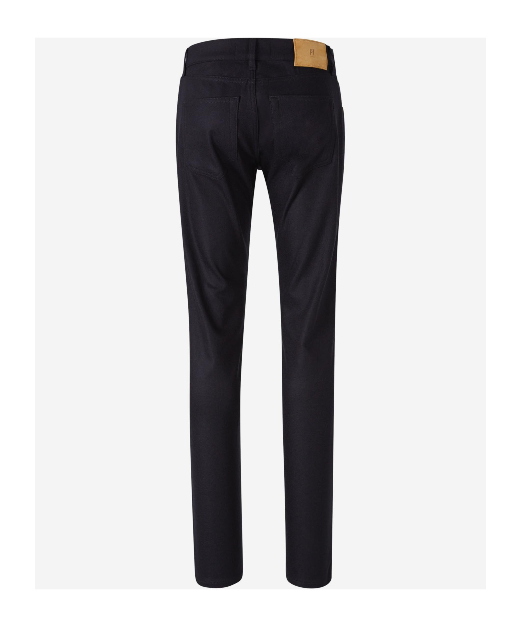 Pt05 Multi-pocket Jeans In Black