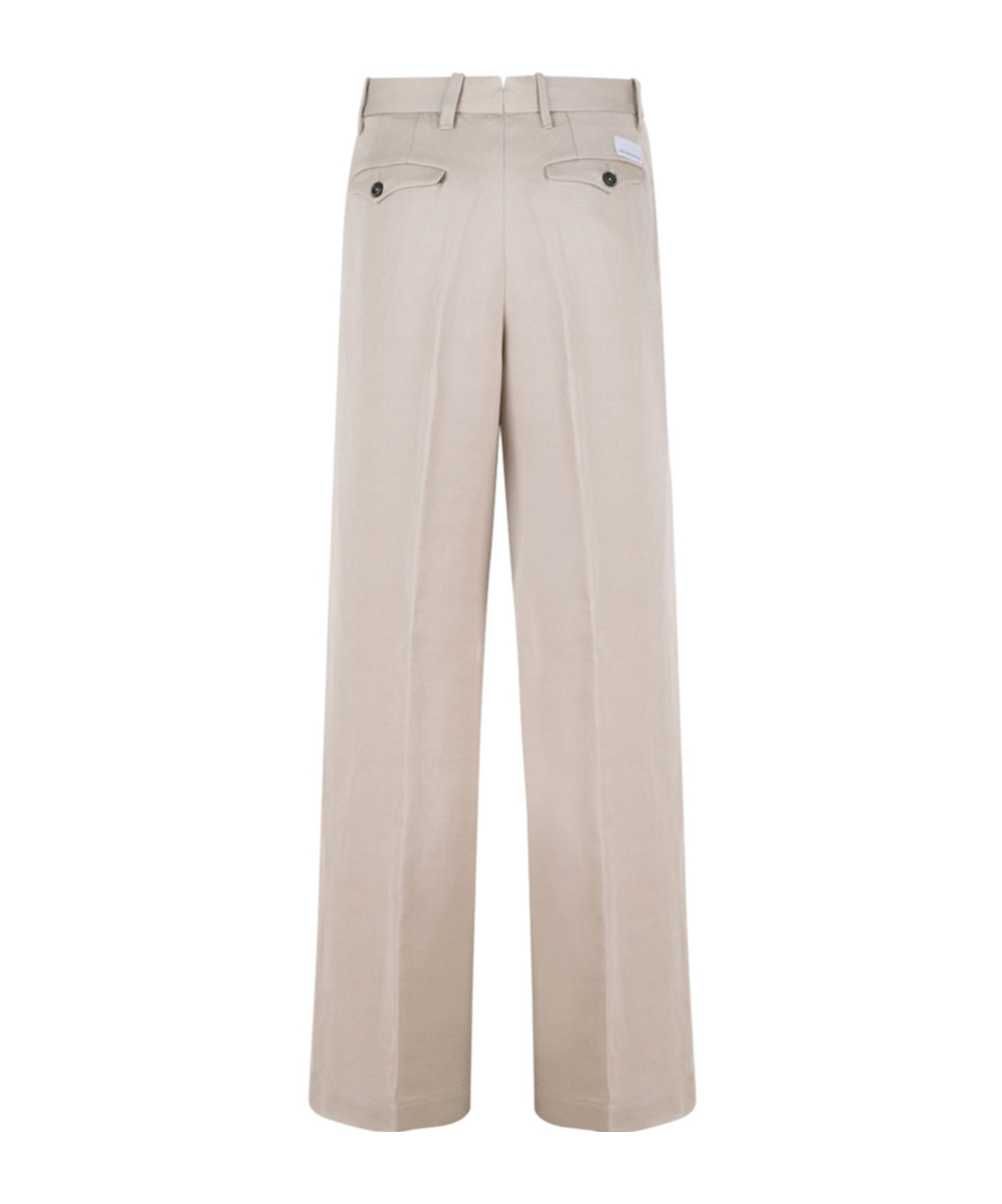 Shop Nine In The Morning Pressed-crease Trousers
