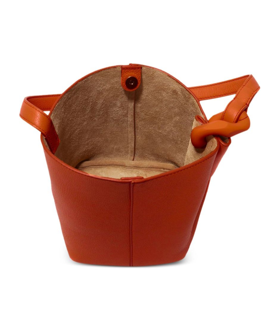 Jw Anderson J.w. Anderson The Jwa Corner Small Bucket In Orange