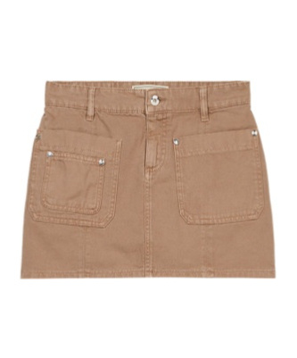 Blumarine Waist Loop Skirt In Nude