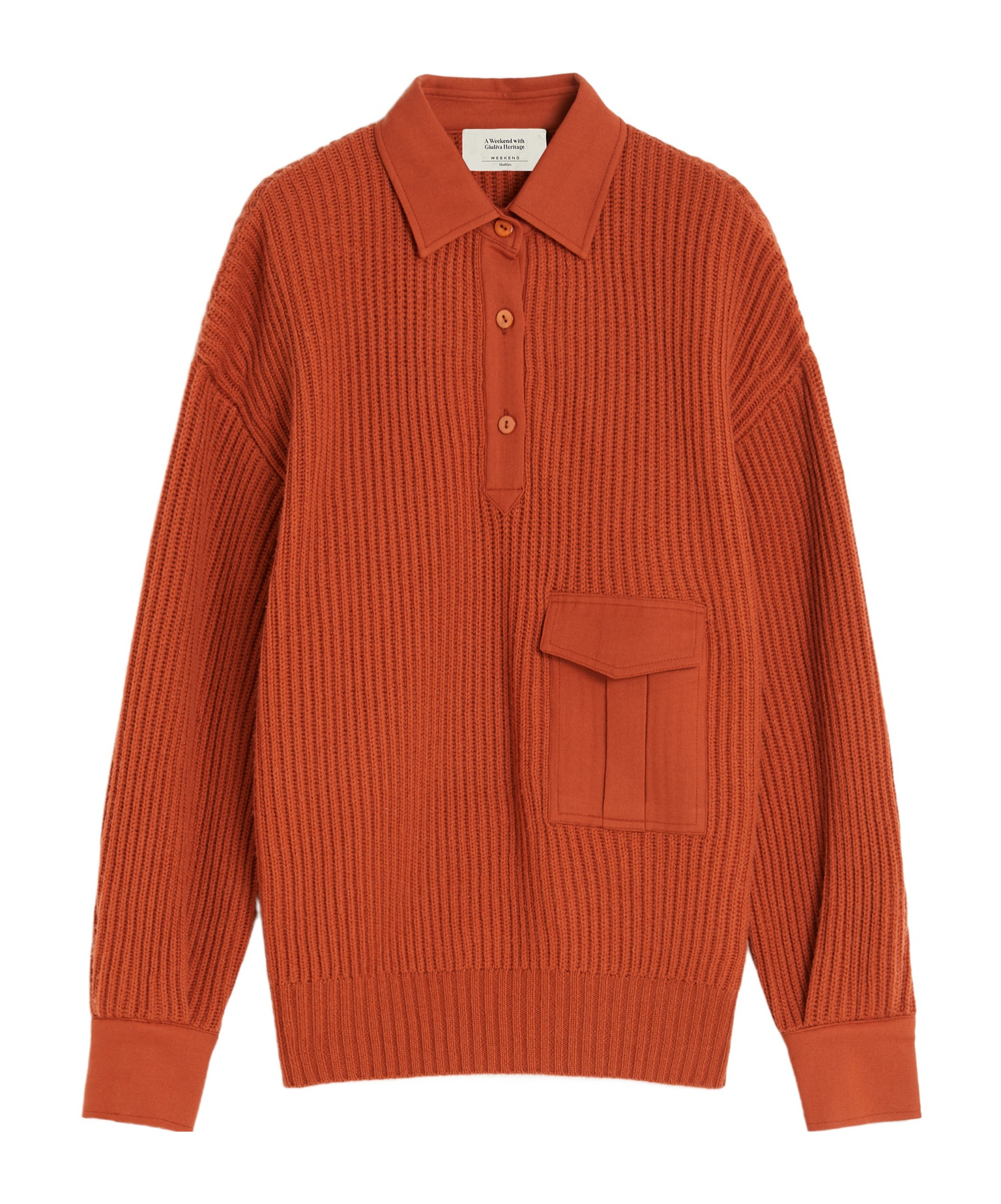 Weekend Max Mara Wool And Cashmere Sweaters In Brown