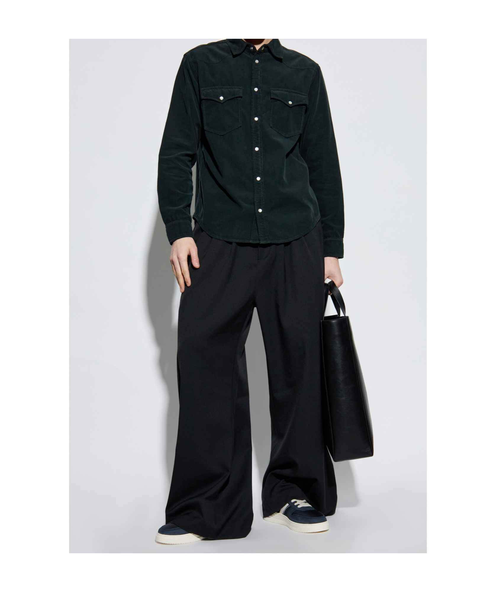 Isabel Marant Long-sleeved Shirt In Black
