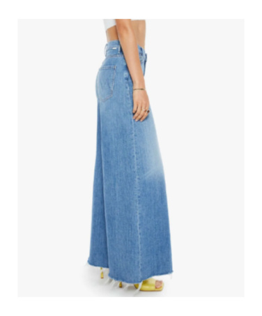 Mother Belt Loop Jeans In Blue
