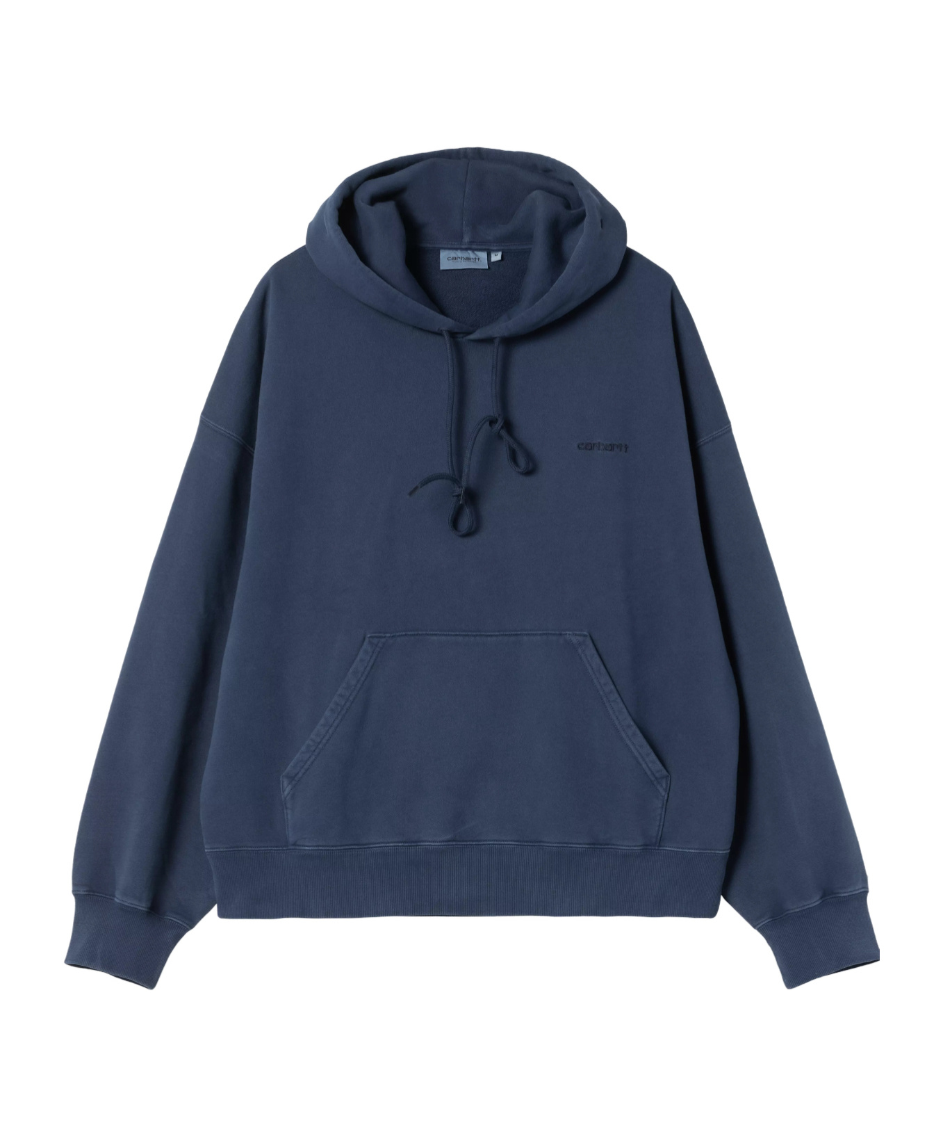 Carhartt Hooded Benton Sweatshirt In Blue