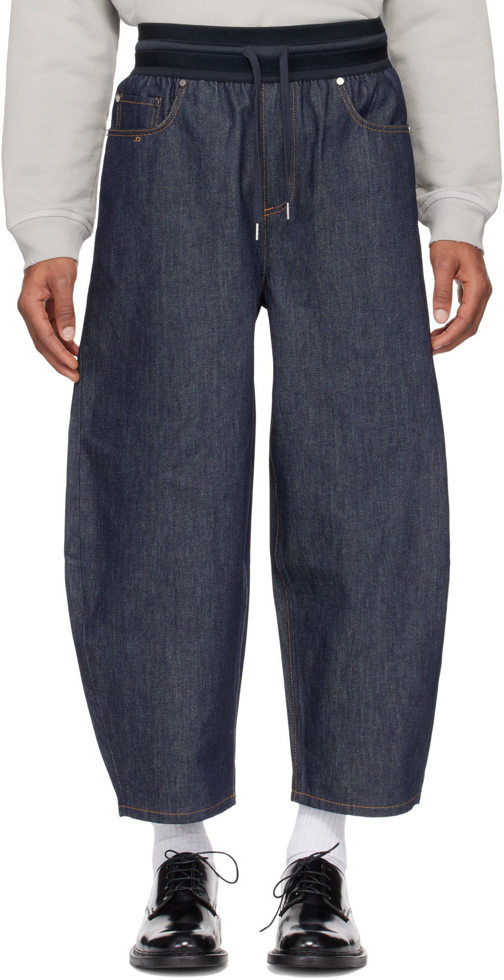 HELMUT LANG COCOON PULL-ON JEANS
