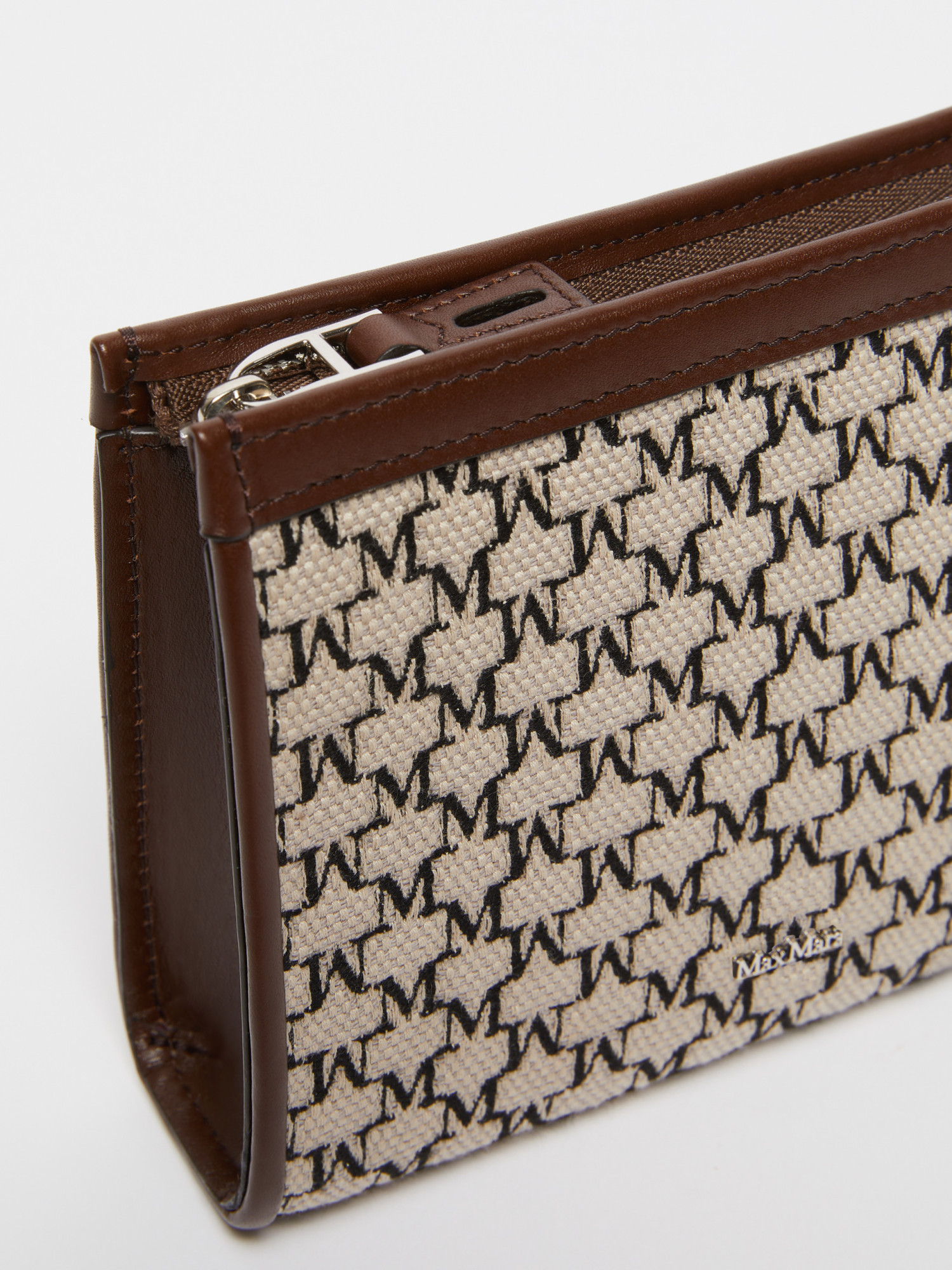 Shop Max Mara Cotton Jacquard Extra Small Pouch