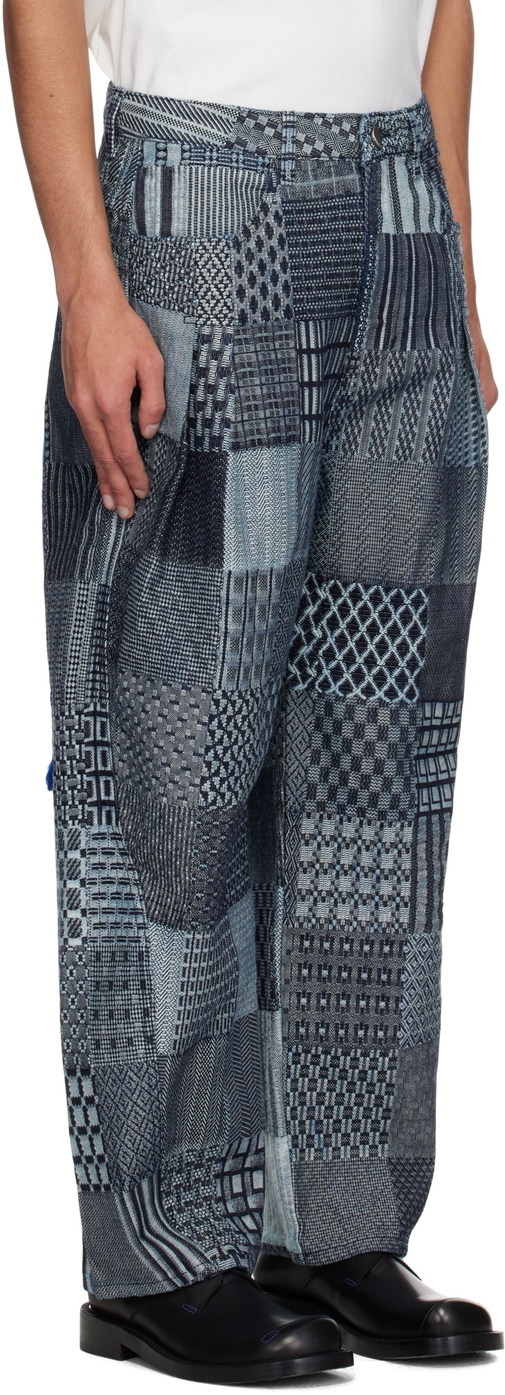 Ader Error Blue Collaz Product. 75 Jeans In Blue