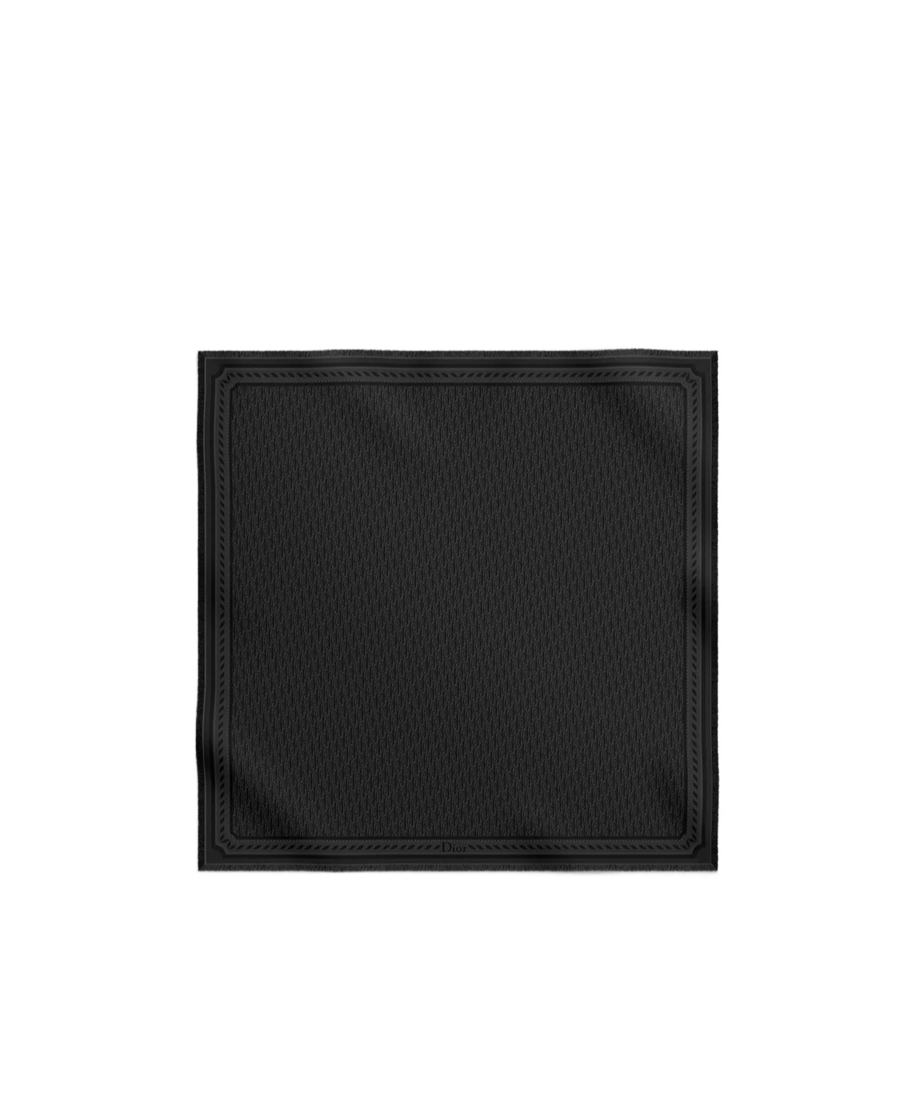 Dior Oblique Shawl In Black