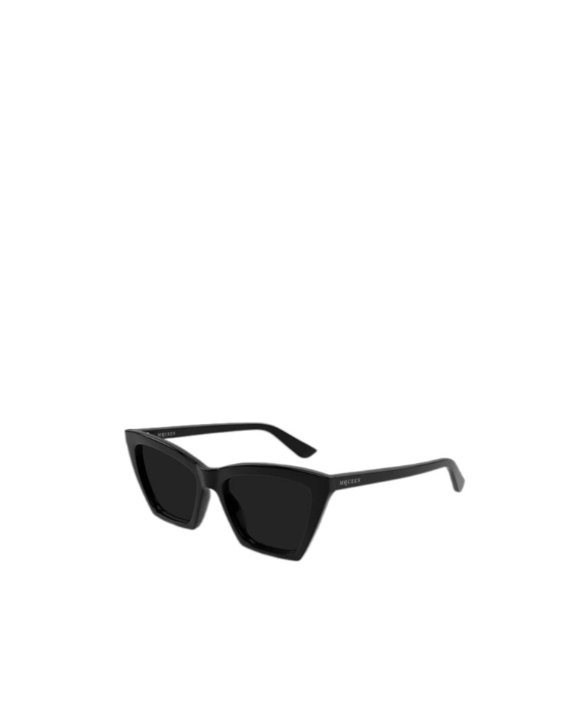 Alexander Mcqueen Frame Sunglasses In Black