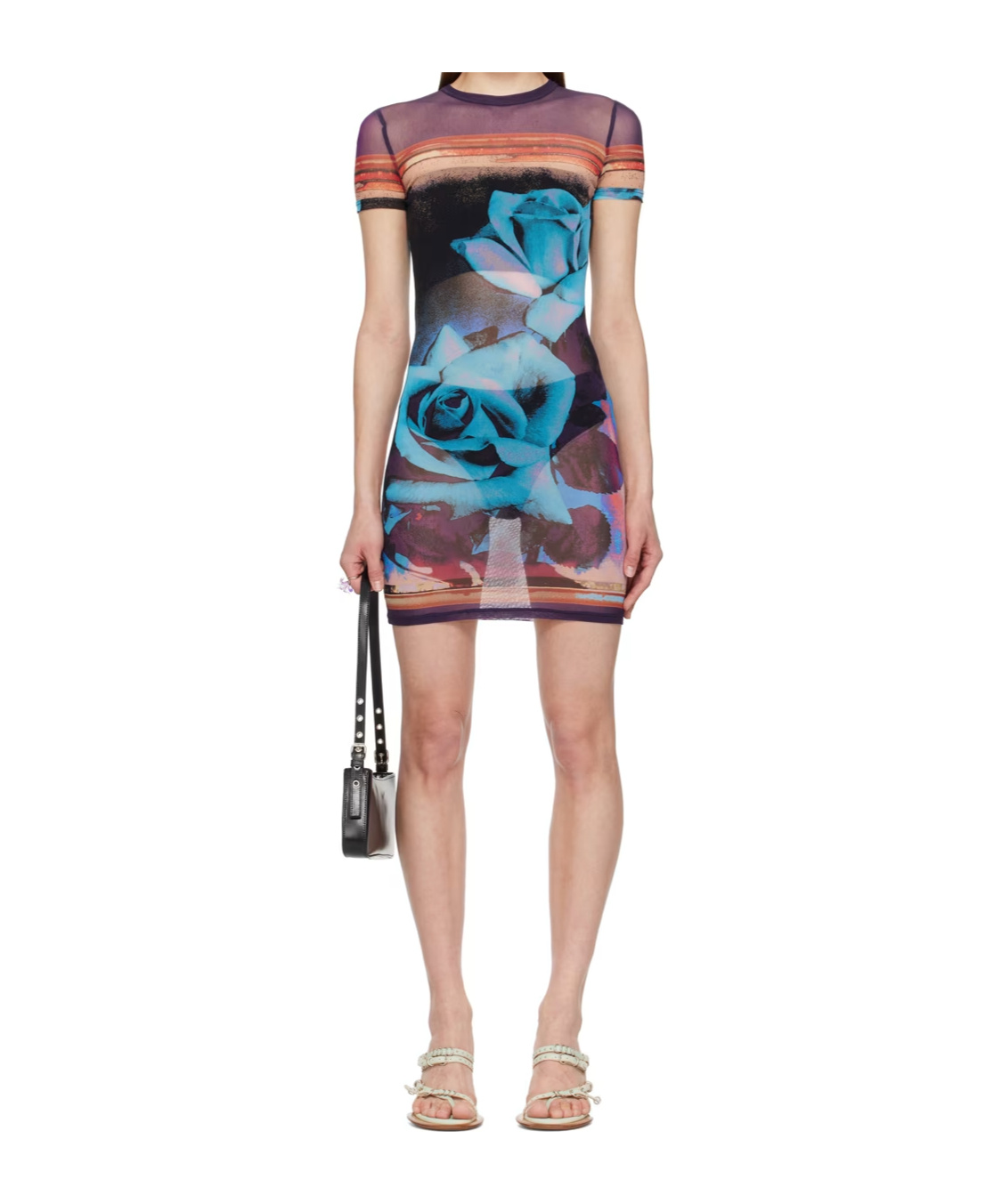 Jean Paul Gaultier Graphic Print Dress