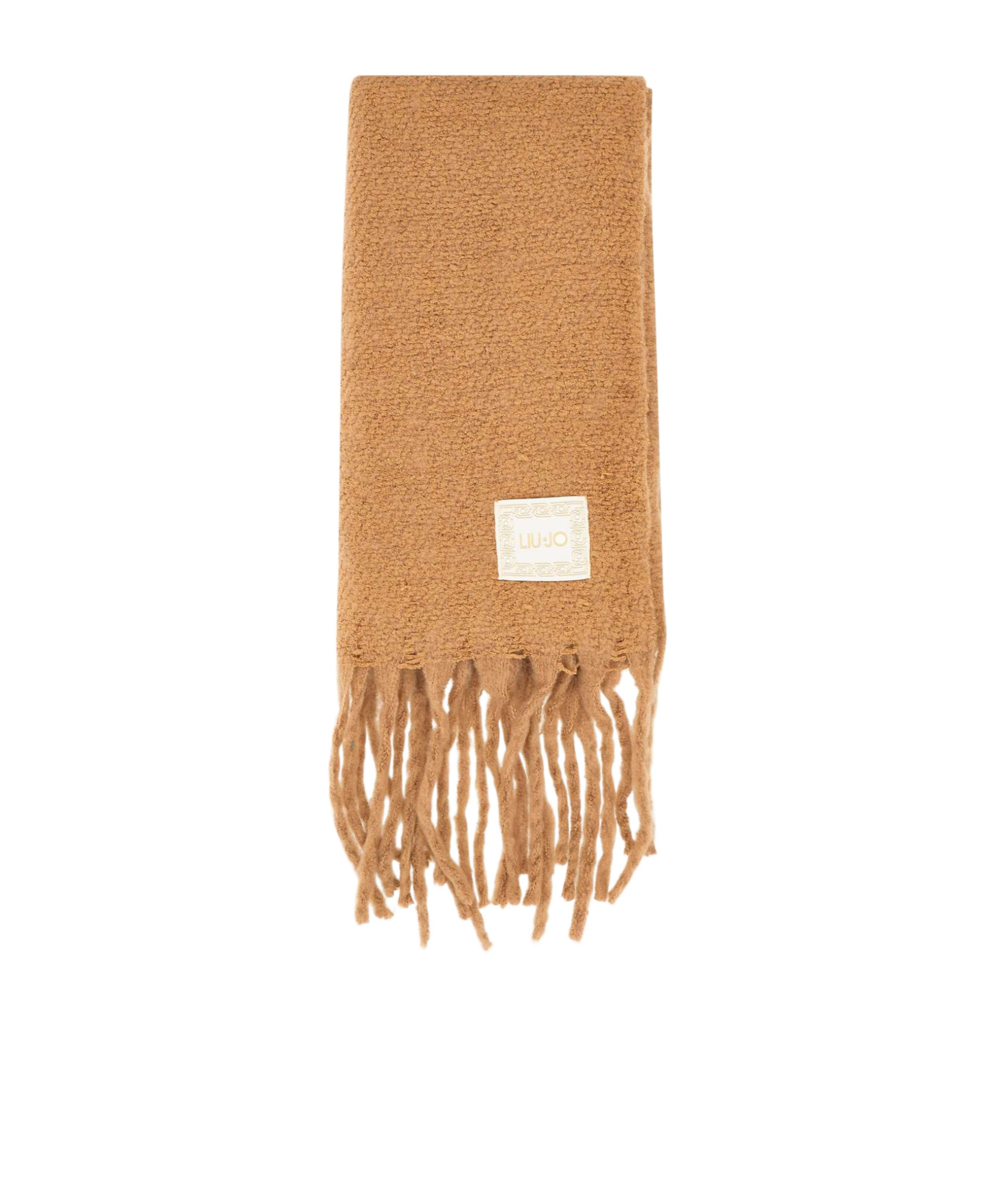 Liu •jo Brushed Effect Scarf In Nude