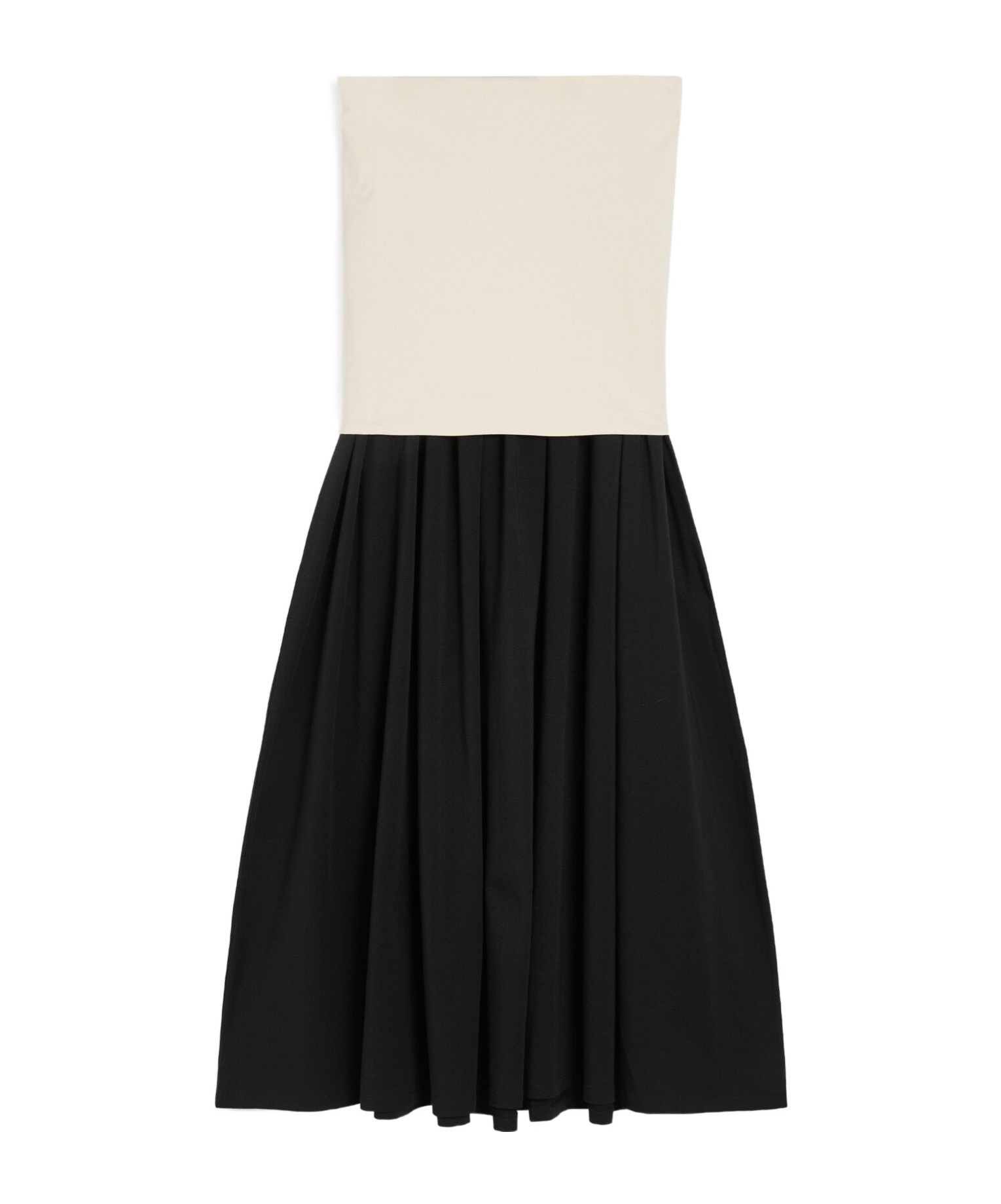 By Malene Birger Marciella Strapless Colour-block Maxi Dress